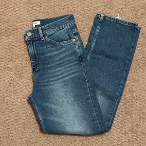 Re/Done Classic Indigo Straight Jeans